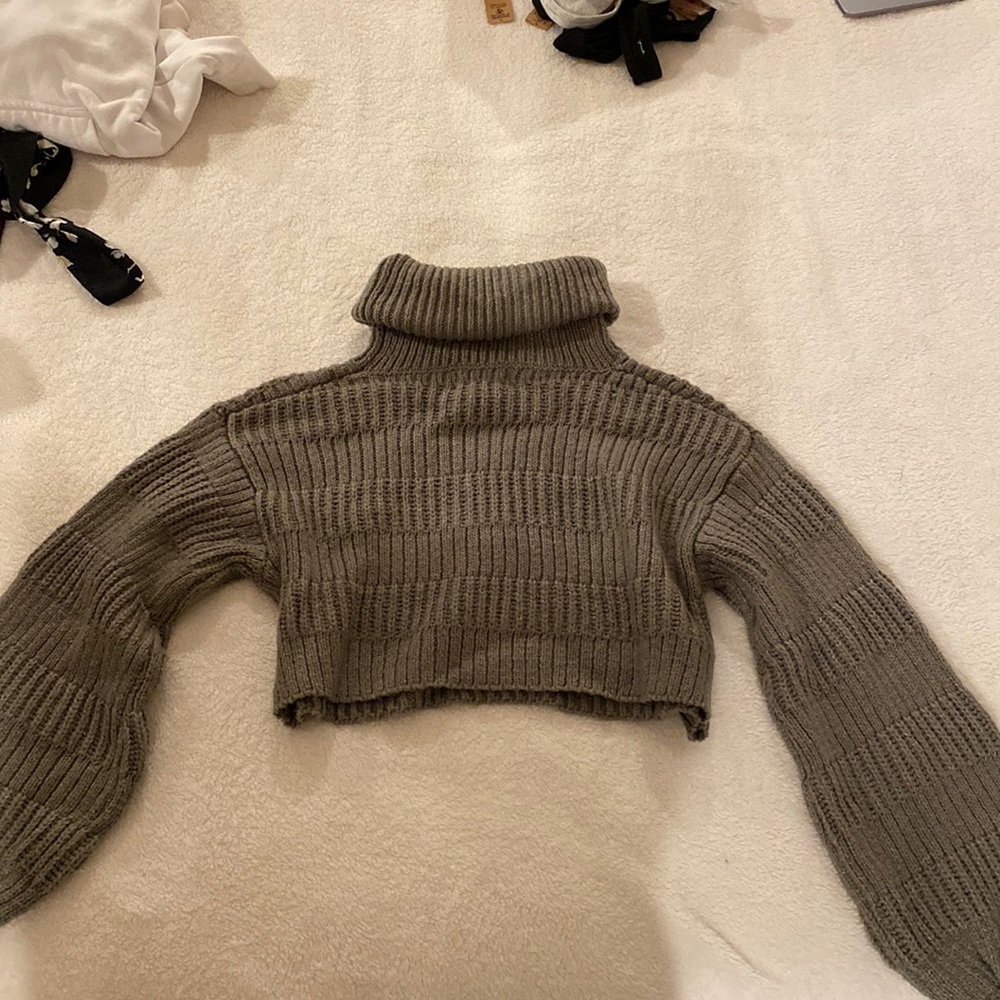 Urban outfitters gray knit sweater